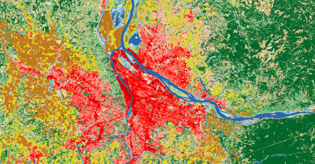 webinar análisis de imágenes satélite Landsat para reclasificacion de usos del suelo con qGIS