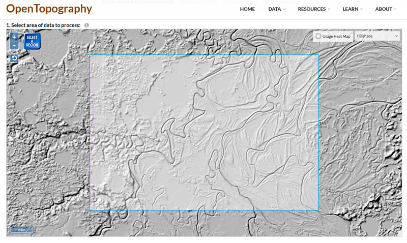 Digital elevation models in high resolution